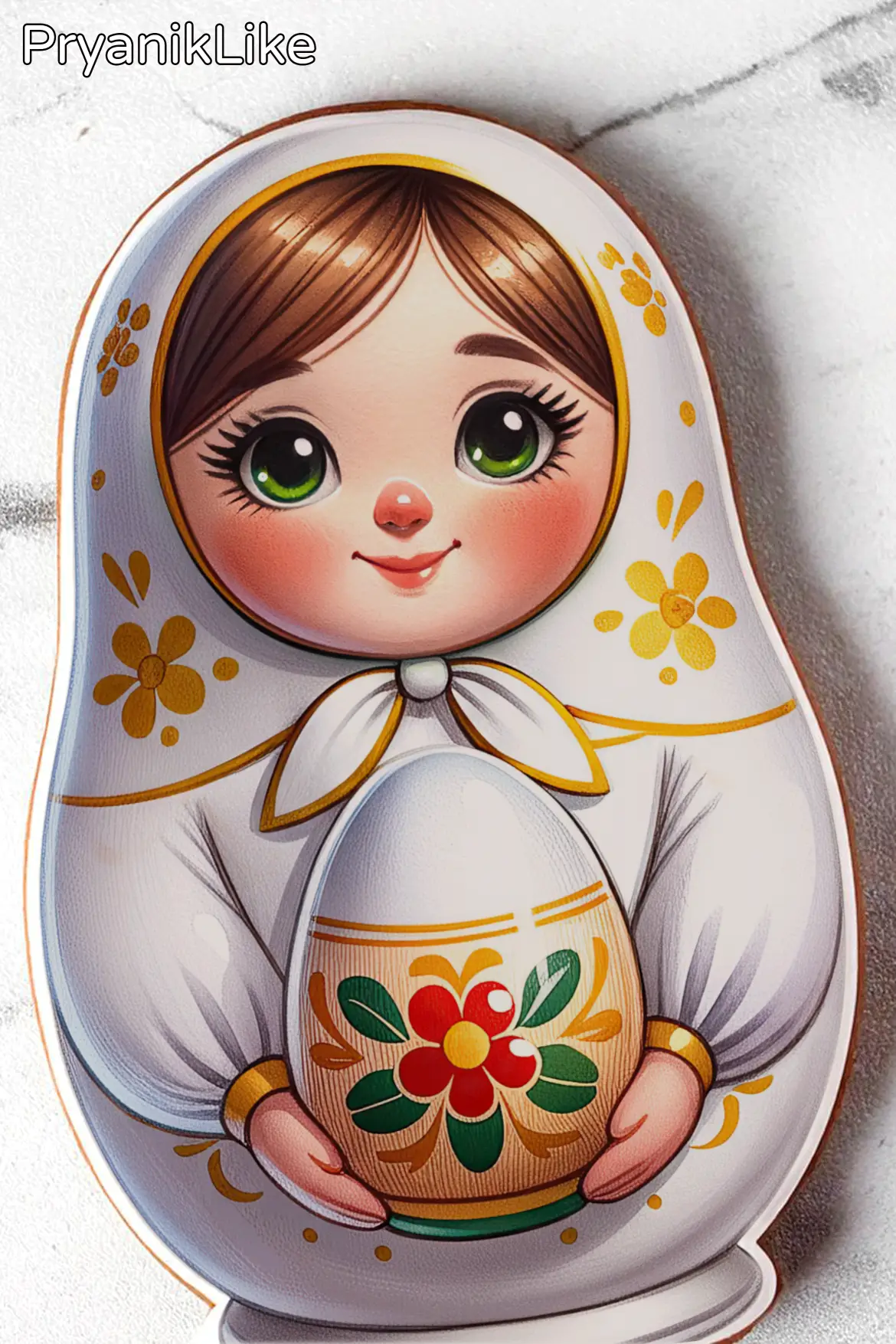 Пряник матрешка (ооооочень много)